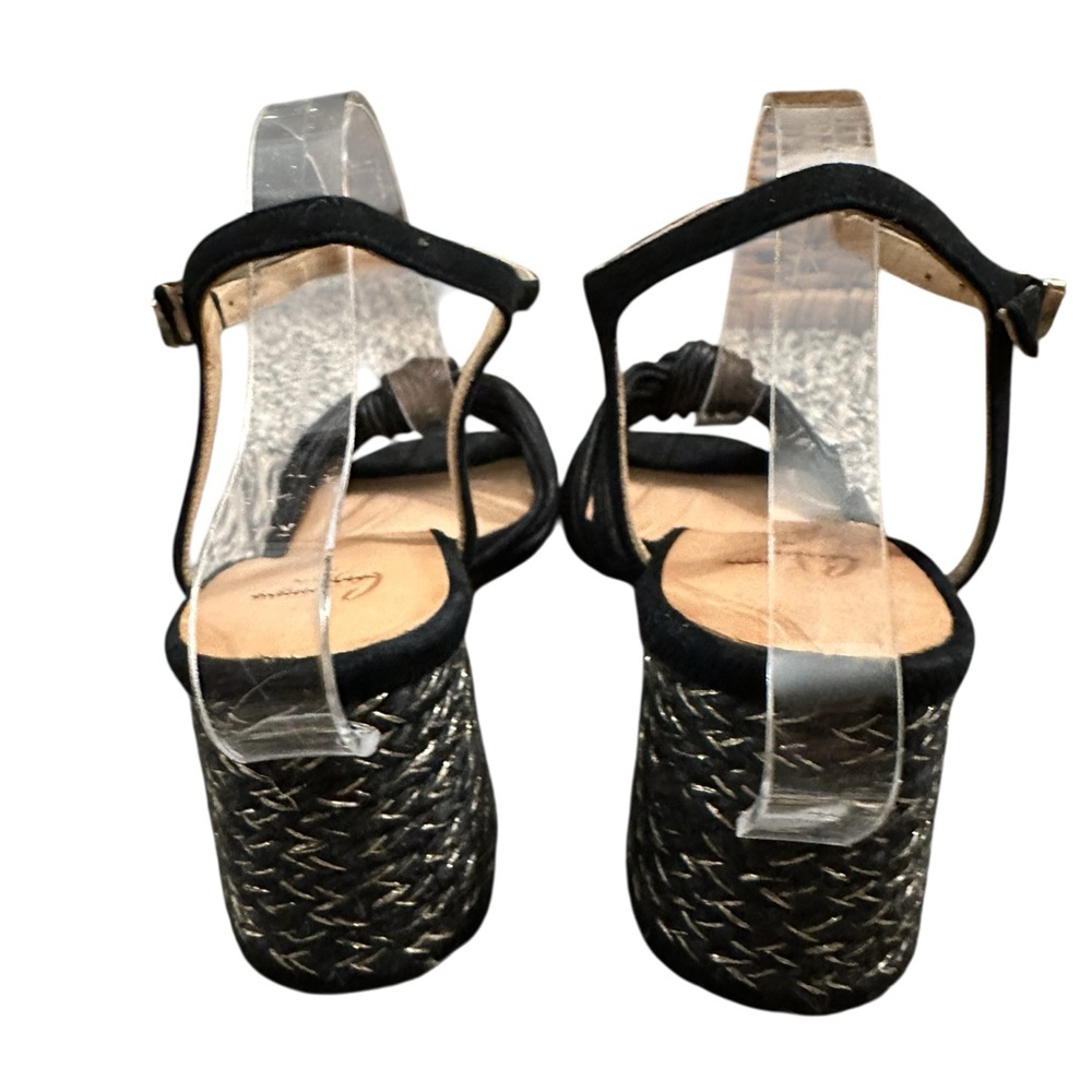 Anthropologie Castaner Mar-Knot Block heels Size 37/US 6.5 - Picture 8 of 15